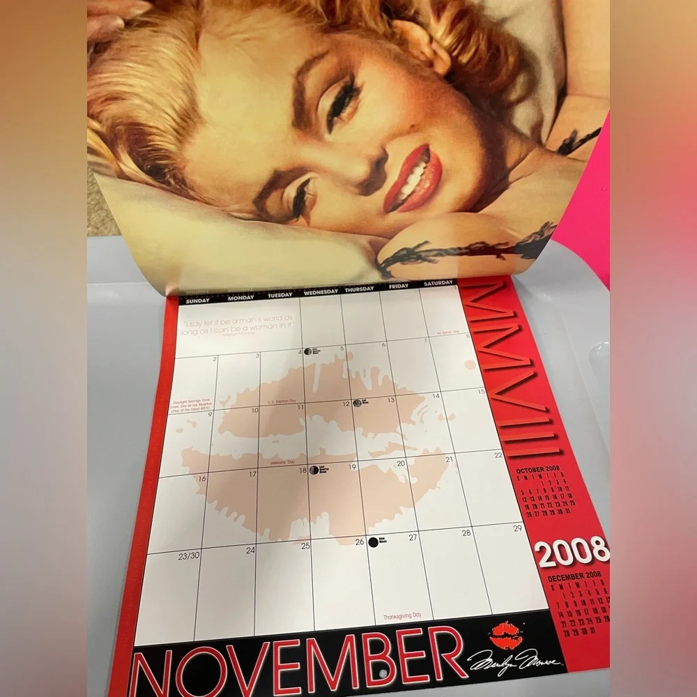 Marilyn Monroe Posters, 2008 Calendar, Collectible